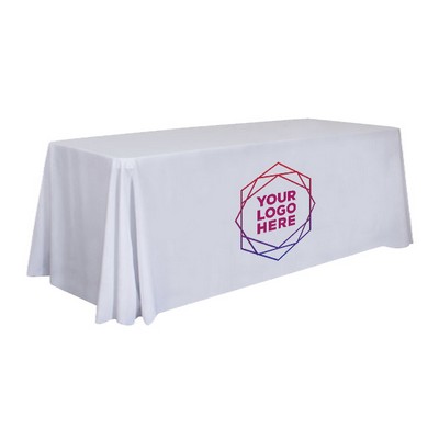 6' Wrinkle-Free Scuba Table Throw - Full Color Digital Transfer